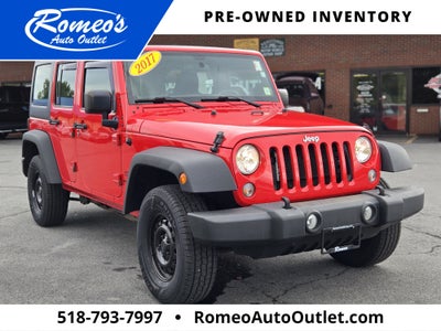 2017 Jeep Wrangler Unlimited Sport