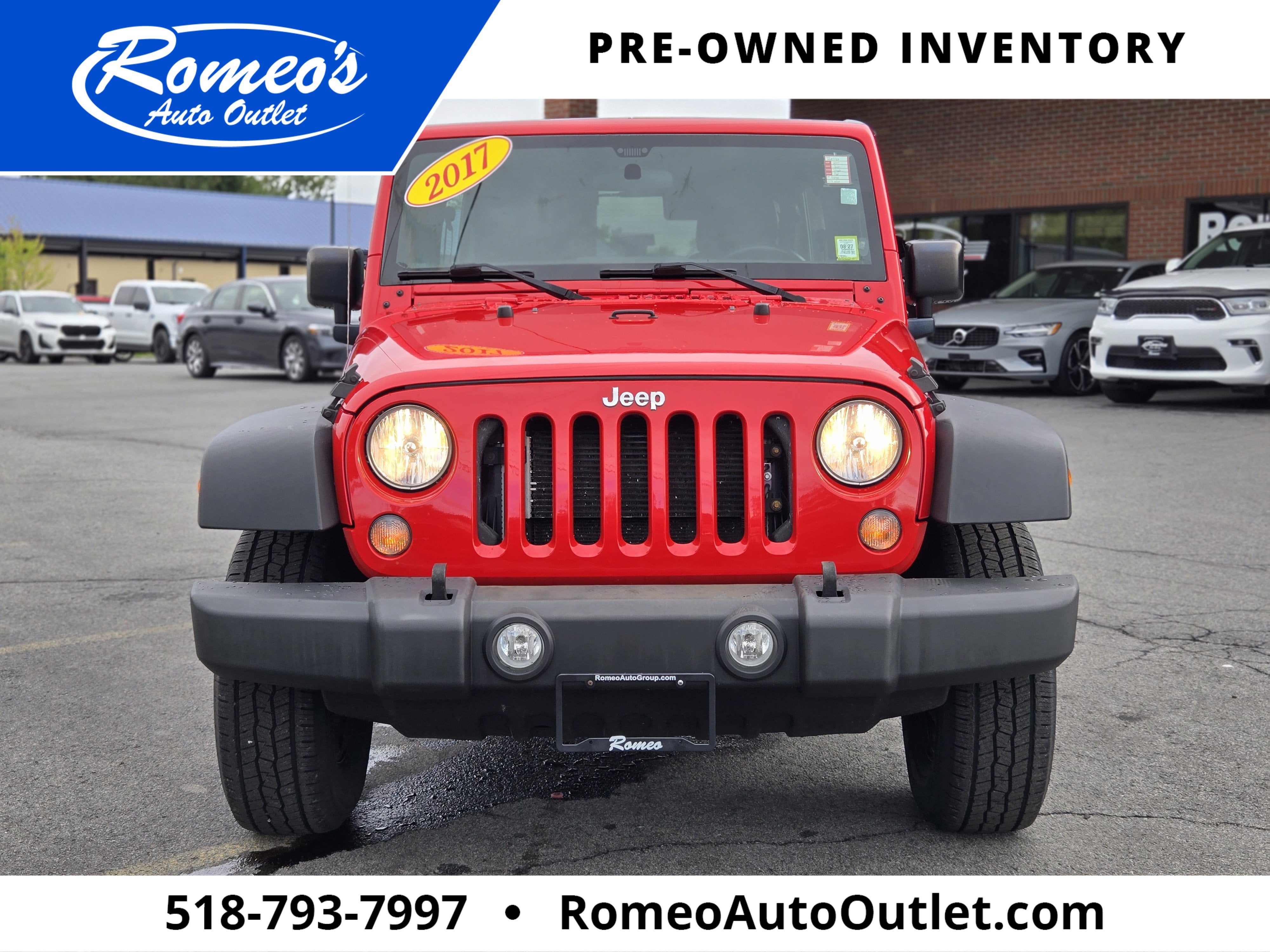 2017 Jeep Wrangler Unlimited Sport