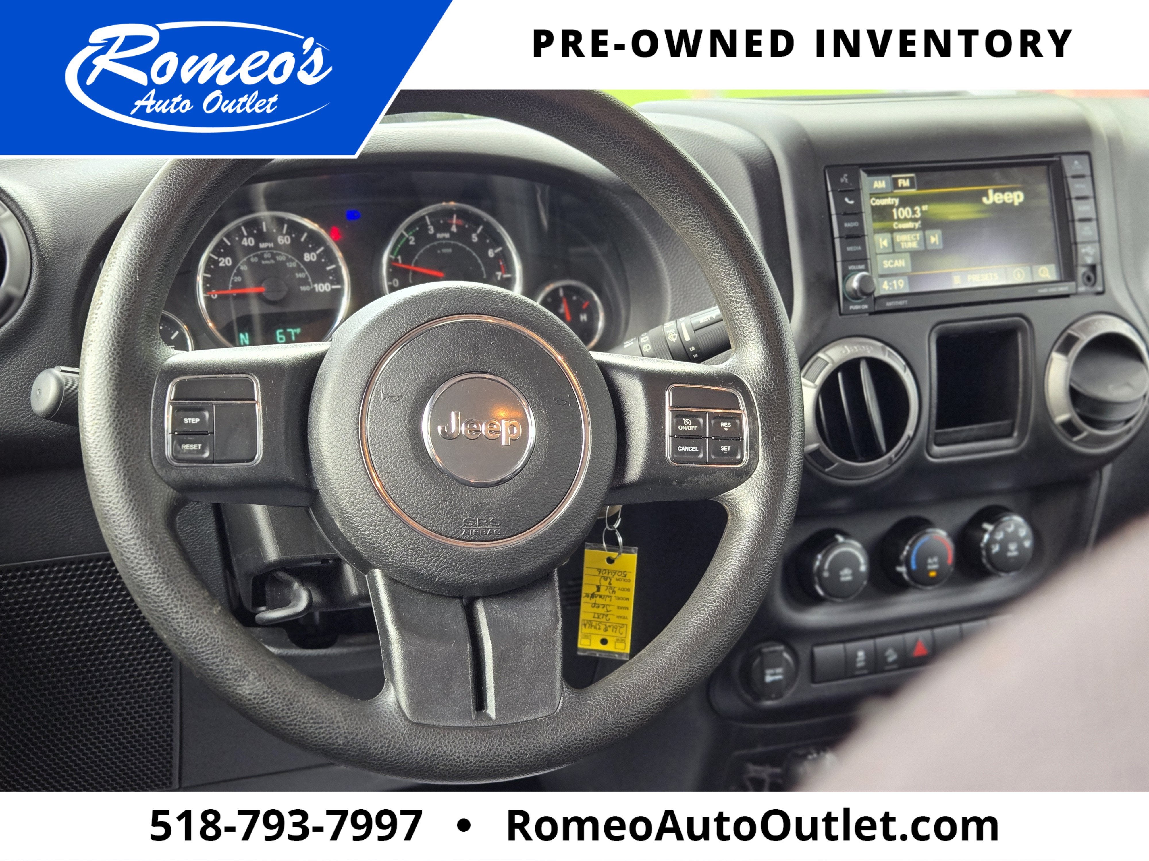 2017 Jeep Wrangler Unlimited Sport