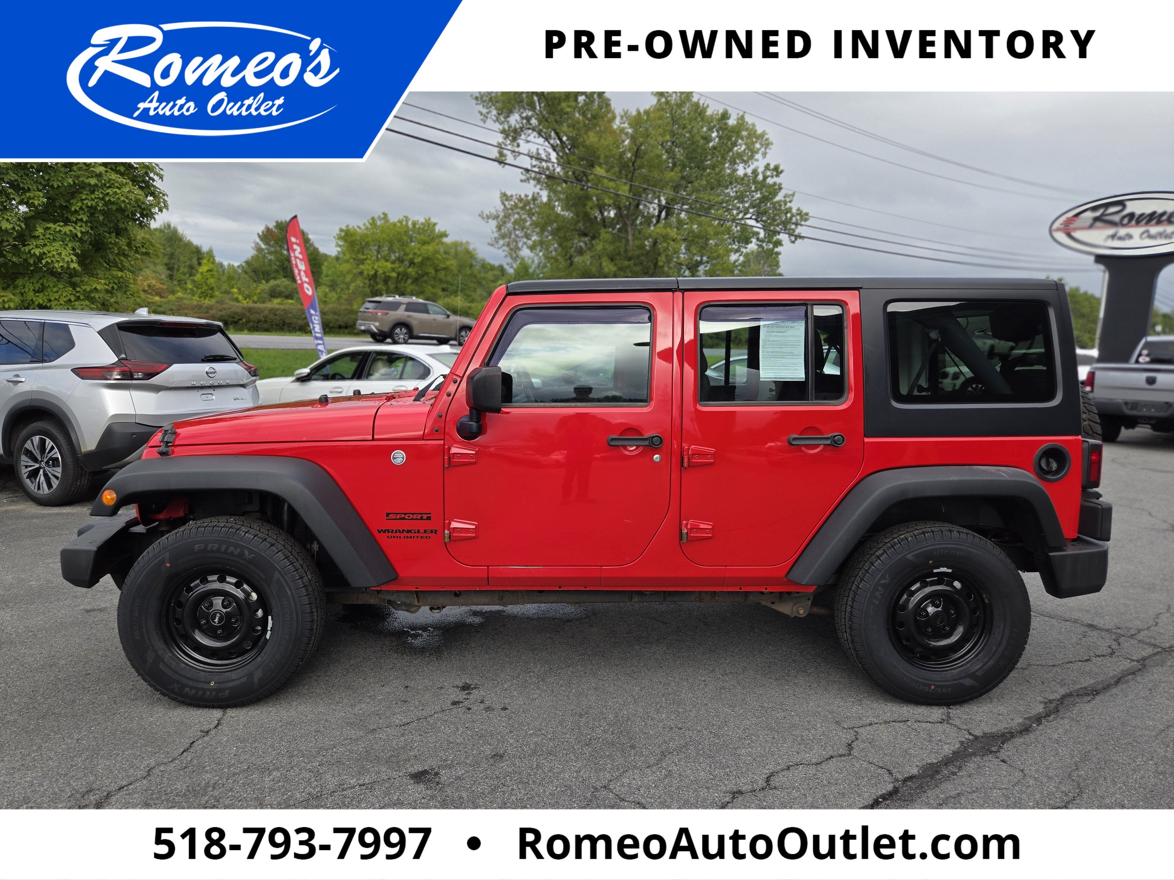 2017 Jeep Wrangler Unlimited Sport