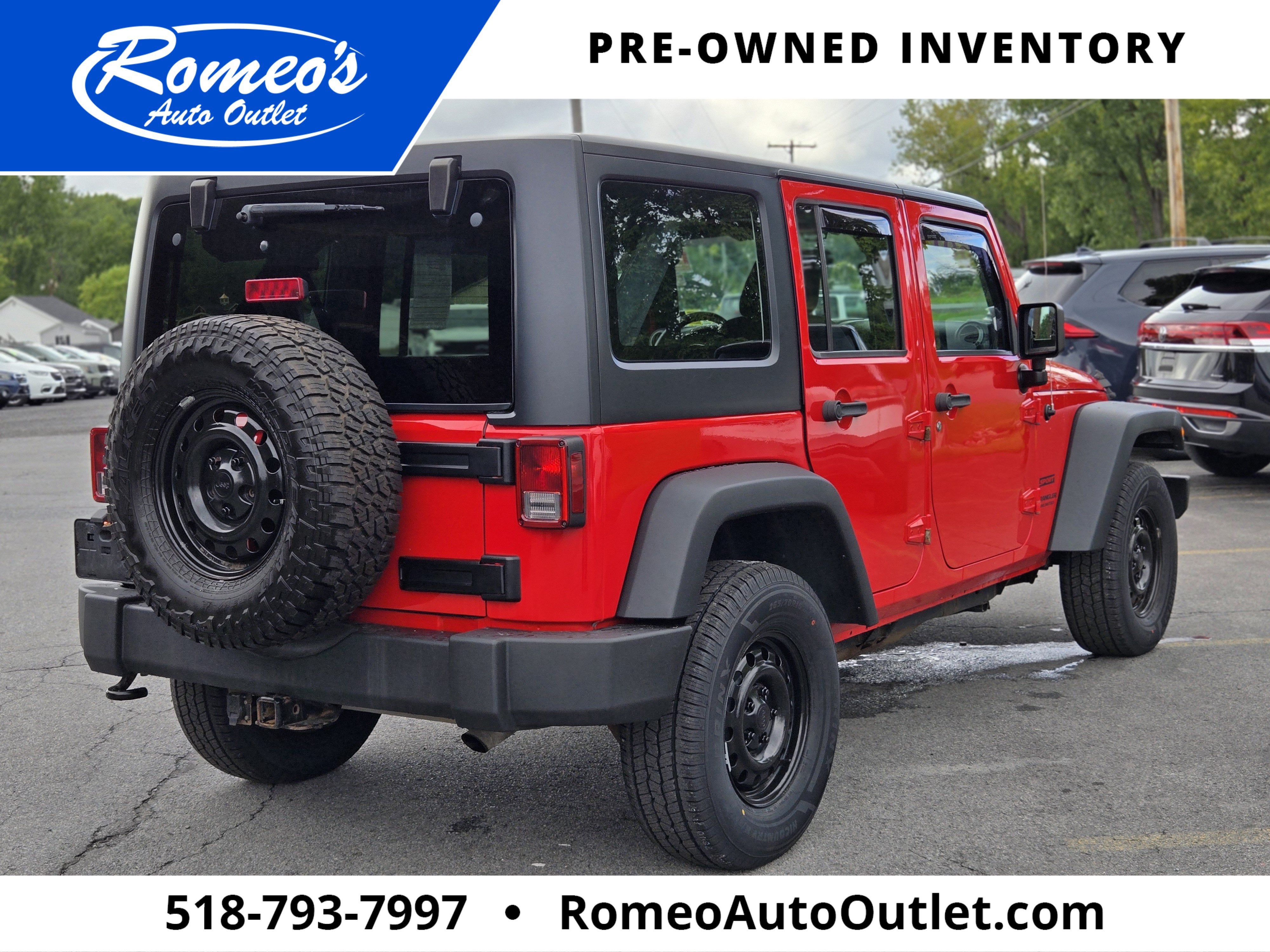 2017 Jeep Wrangler Unlimited Sport