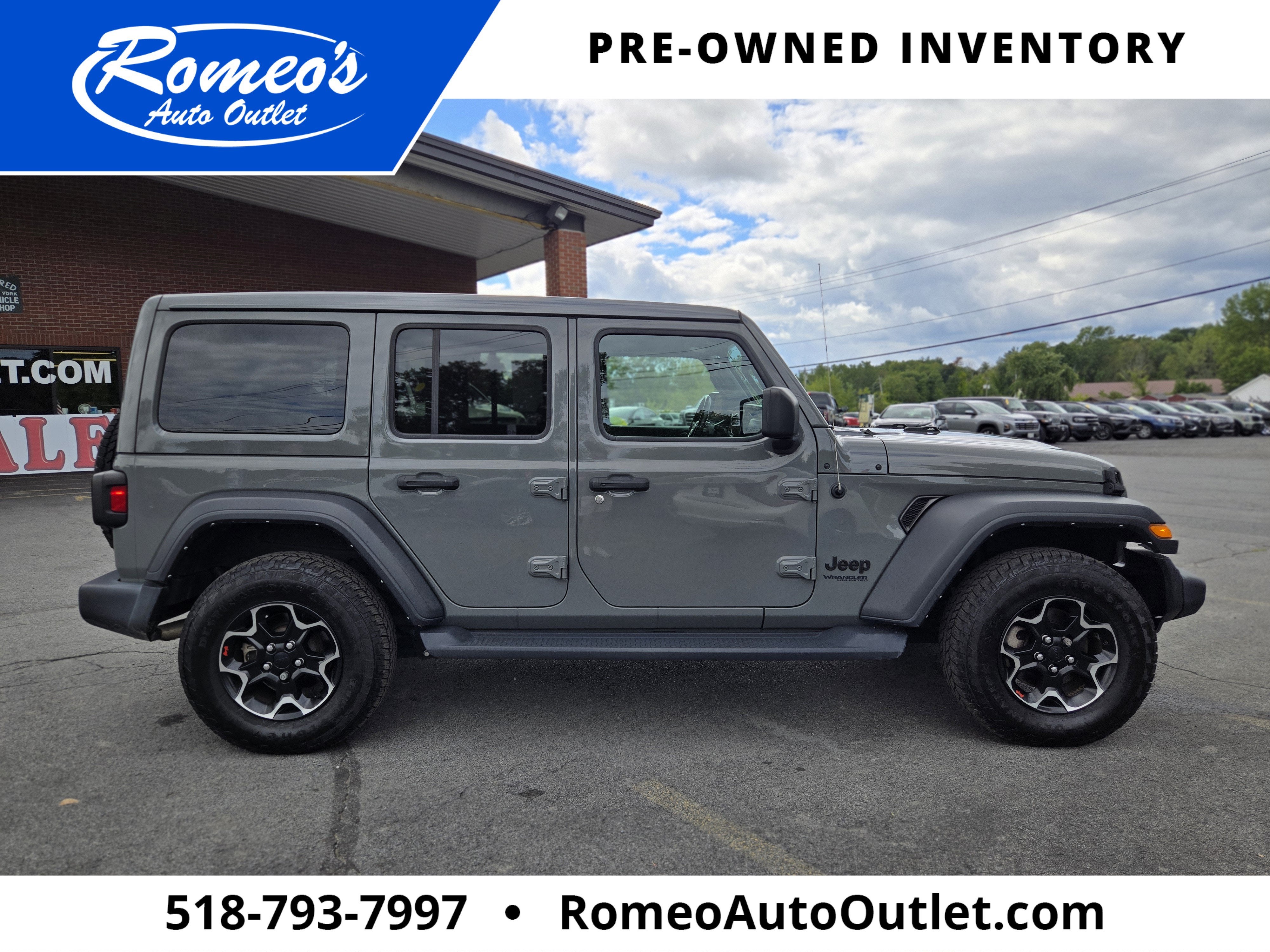 2022 Jeep Wrangler Unlimited Sport S
