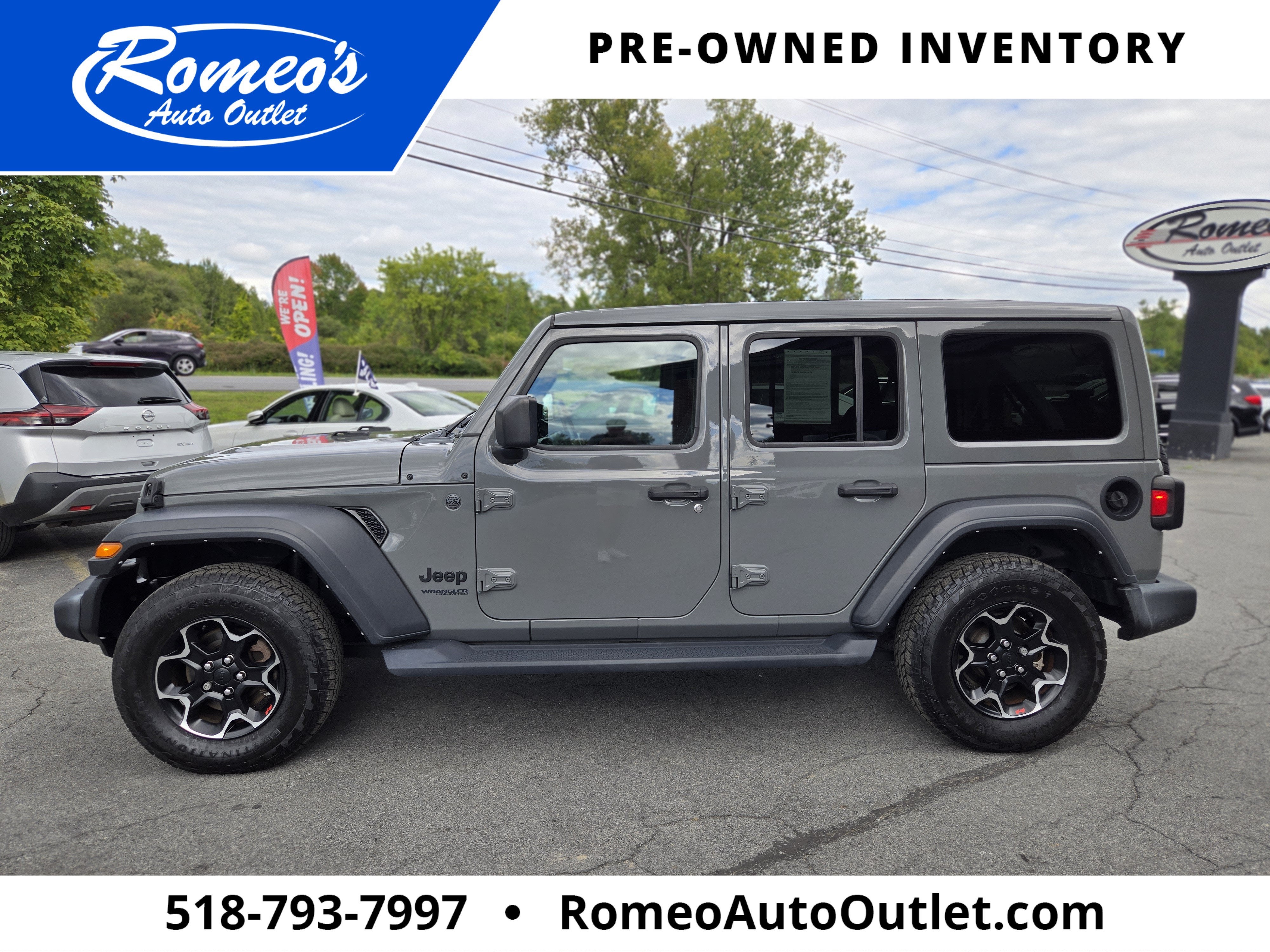 2022 Jeep Wrangler Unlimited Sport S